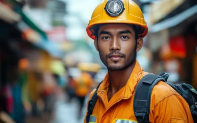 Emergency worker in Koh Samui