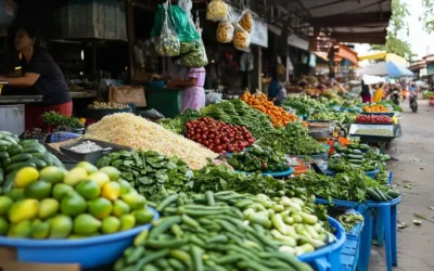 Food Market Koh Samui Thailand