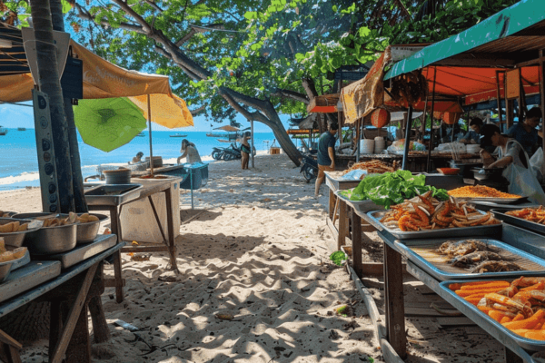 Lamai Beach Food Koh Samui 1