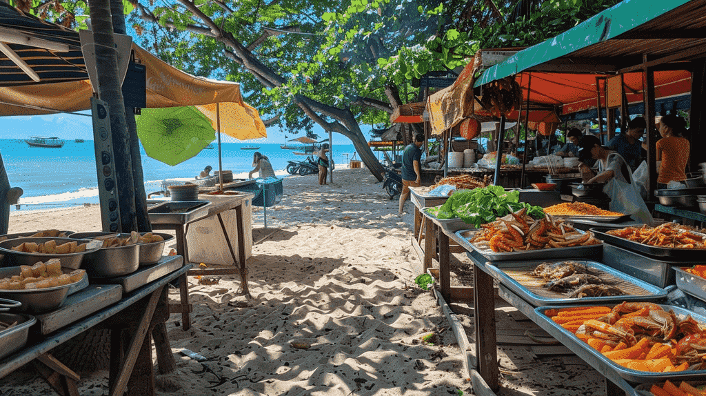 Lamai Beach Food Koh Samui 1