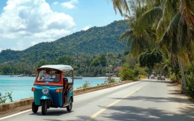 Tuktuk Koh Samui Thailand