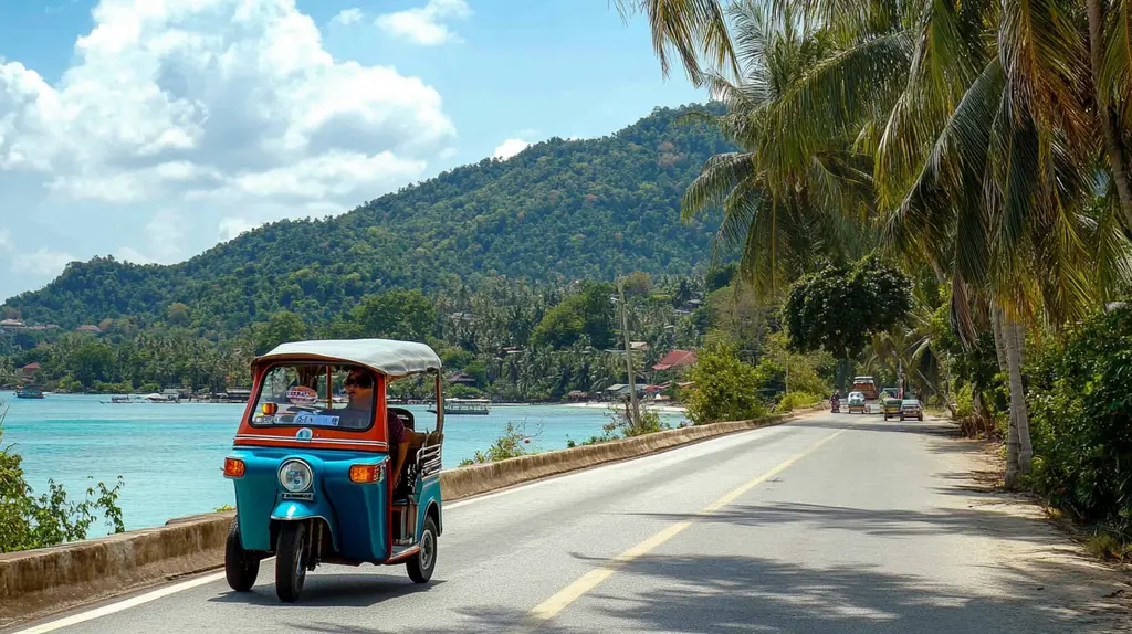 Tuktuk Koh Samui Thailand