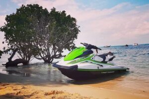 3-Hour Jet Ski Safari from Koh Samui to Pig Island or Koh Phangan - Morning route: from Maenam toward Five Islands and the Koh Tan snorkeling break