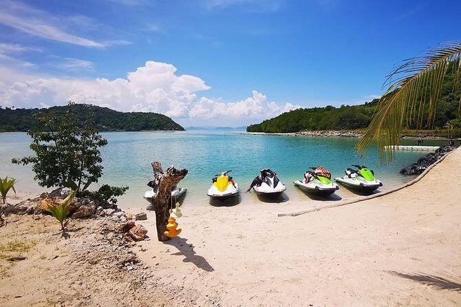 3-Hour Jet Ski Safari from Koh Samui to Pig Island or Koh Phangan - Pig Island (Koh Mudsum): pigs roaming freely, and how to use your shore time