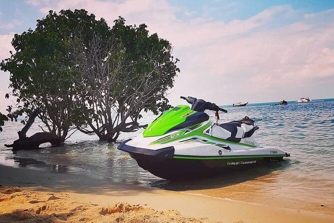 3-Hour Jet Ski Safari from Koh Samui to Pig Island or Koh Phangan - Morning route: from Maenam toward Five Islands and the Koh Tan snorkeling break