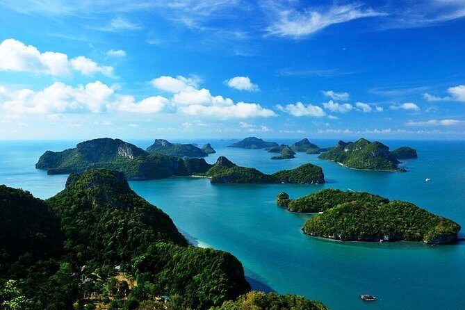 Angthong National Marine Park Snorkeling Trip By Big Boat From Koh Samui - Wua Ta Lap viewpoint hike and Lotus Cave formations