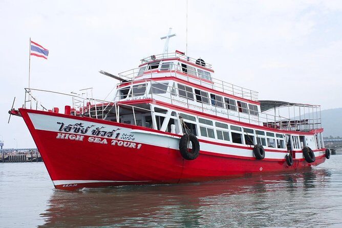 Angthong National Marine Park Tour By Big Boat From Koh Samui - From Nathon Pier at 8:00 am: the ride starts early