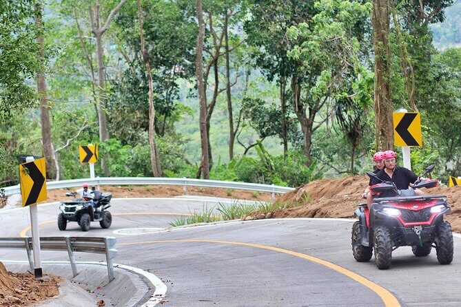 ATV And Zipline Experience on Koh Samui with Transfer - ATV Trails, Hill Viewpoints, and Waterfall-Style Scenery