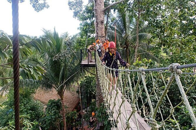 Jungle Xtreme Zipline 16 Platforms Tour From Koh Samui - The Course Layout: What You’ll Do Across the 16 Platforms