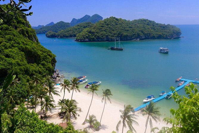 Ko Samui Angthong Marine Park Full Day Tour with Snorkeling & Sea Kayaking - Stop 3: Mu Ko Ang Thong National Marine Park—Snorkel Beaches and the Staircase View