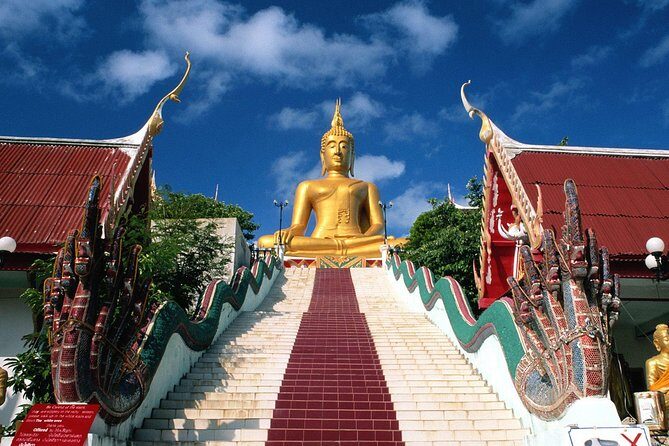 Ko Samui City Tour including Wat Phra Yai, Lat Ko Viewpoint, Hin Ta Hin Yai Rock - Na Muang Waterfall: Where the Day Ends Up Outdoors