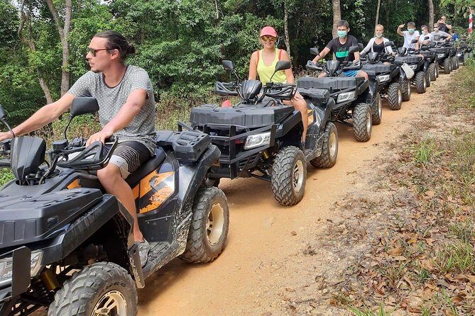 Koh Samui ATV Safari 2 Hours Tour (Jungle Ride, Mountain Viewpoint, Waterfall) - Stop 1: Wat Teepangkorn and the rhythm of the day