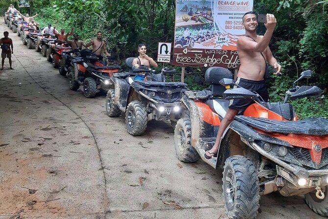 Koh Samui ATV Safari 2 Hours Tour (Jungle Ride, Mountain Viewpoint, Waterfall) - Stop 2: Lamai Viewpoint and the Koh Phangan sightline