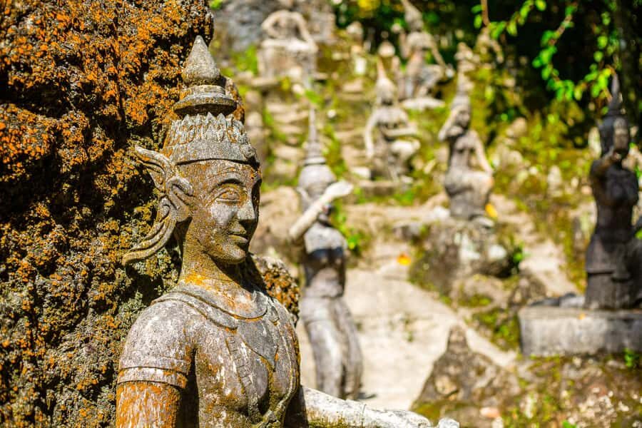 Koh Samui: Elephant Sanctuary and Jungle Tour with Lunch - Wat Teepangkorn and the temple peak viewpoint: the best seat for Samui