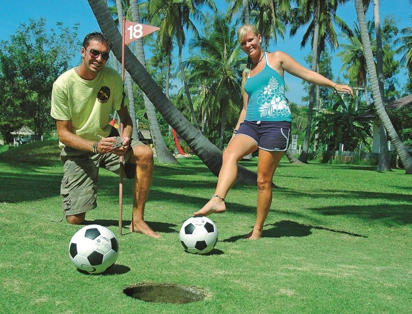Koh Samui: Football Golf & Botanical Gardens - Private group feel: ideal for birthdays and mixed sports levels