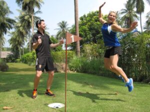 Koh Samui: Football Golf & Botanical Gardens - Getting there: private pickup with a quick hop from Chaweng