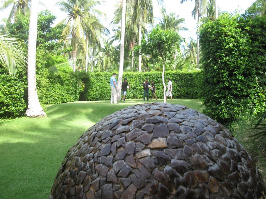 Koh Samui: Football Golf & Botanical Gardens - Holes 1 to 11: shaded fairways that feel like a garden walk