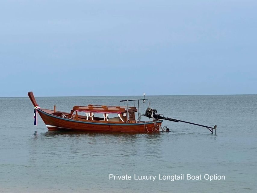 Koh Samui: Island Hopping Adventure in Coral and Pig Island - Koh Tean: lunch first, then snorkeling and beach time in clean-blue water