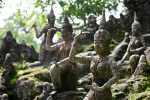 Koh Samui Jungle Safari Tour - Wat Plai Laem: Fish-Pond Buddha and a Temple With Chinese Roots