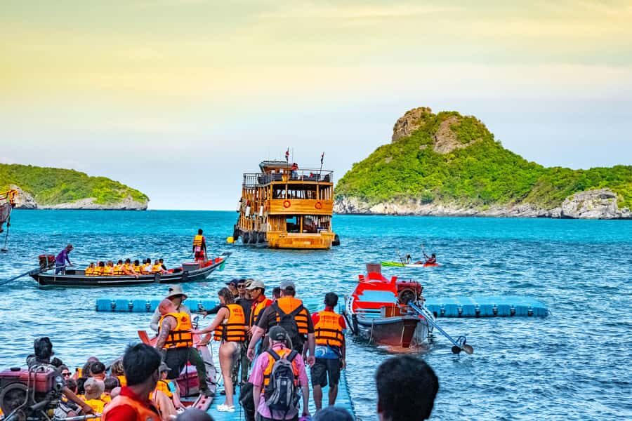 Koh Samui: Mu Ko Ang Thong Park Cruise with Kayaking Option - Snorkeling expectations at Ang Thong: clear water isn’t guaranteed