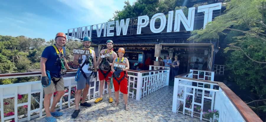 Koh Samui: Zipline Experience of Lamai Viewpoint - The cable car ride: the included scenic “warm up”
