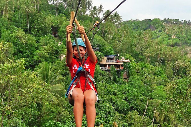 Lamai Viewpoint Zip lining with Cable Car and Panoramic View - Zipline Route Over Koh Samui’s Hills