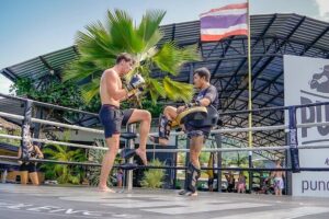 MuayThai Private lesson - Gear Details: Gloves and Shin Guards Included, Hand Wraps Cost Extra