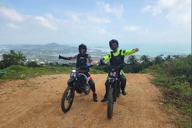 Private Electric Dirt Bike Tour in Koh Samui Jungle & Mountain - Electric bikes: quiet power and safety gear that reduces the guesswork