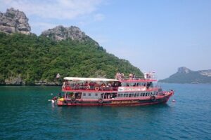 Samui Island Tour to Angthong National Marine Park by Big Boat - Big boat cruising, then longtail transfer: why the boat mix matters