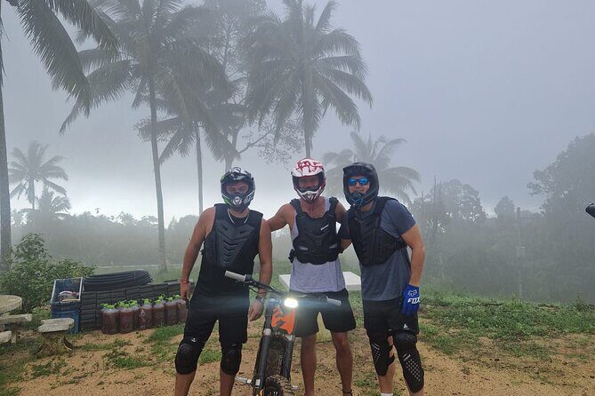 SURRON Jungle tour koh samui - Meeting at Dirt E-Bike and heading for The Green Mountain Sunset View