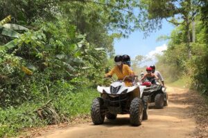 X Quad Samui ATV Tour (Driver+Passenger) with lunch - The big Buddha viewpoint stop: a 360 break with a cold drink