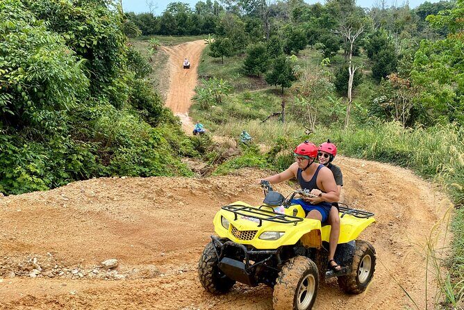 X Quad Samui ATV Tour (Driver+Passenger) with lunch - Hin Lad Waterfall: cooling off, getting wet, and finding the quiet