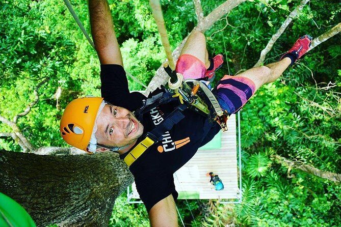 Zipline by Hawk Adventure The Biggest & Longest in Koh Samui - How the day runs: pickup, camp snack time, then platform-to-platform flying