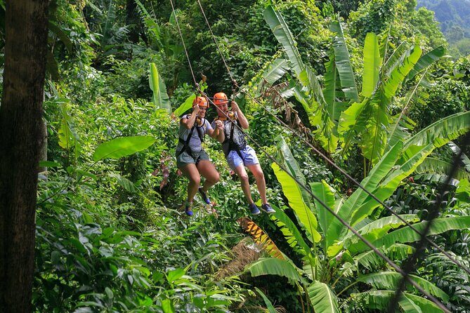 Zipline & Coffee with Waterfall Views in Koh Samui - Getting there: 4x4 Safari Jeep pickup and where transfers are covered