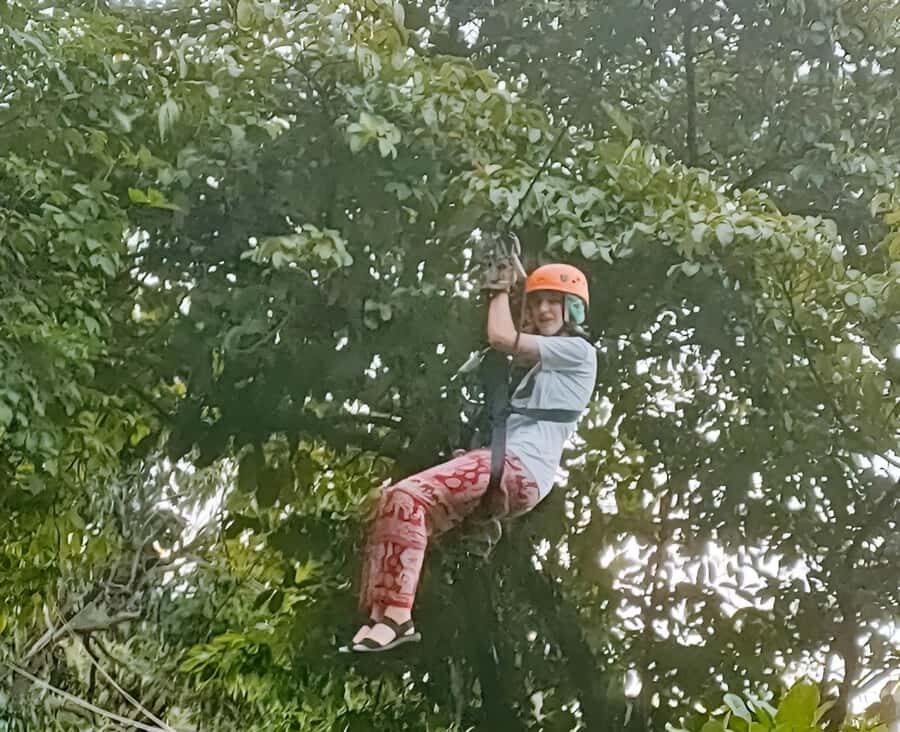 Zipline in Koh Samui Adventure activity tour - A Fast Way to See North Koh Samui from the Sky
